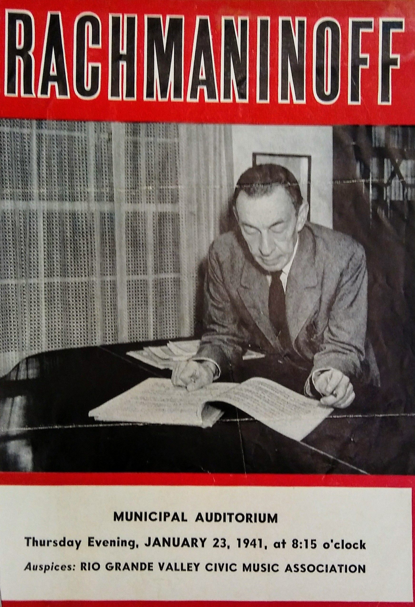 Historic Rachmaninoff program